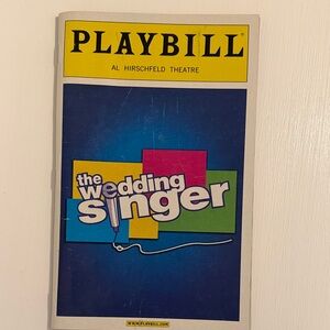 The Wedding Singer Playbill